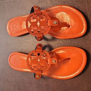 Tory Burch Vibrant Orange Sandals